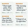 Verified buyer testimonial quotes